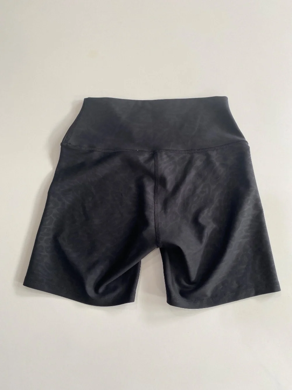 ALO Yoga Black High-Waist Athletic Bike Shorts